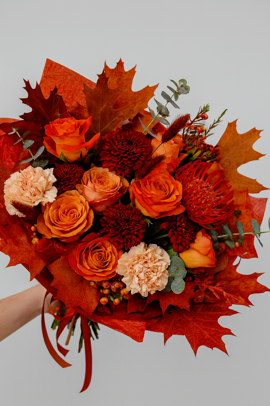 Autumn Seasonal Fresh Hand-tied Bouquet