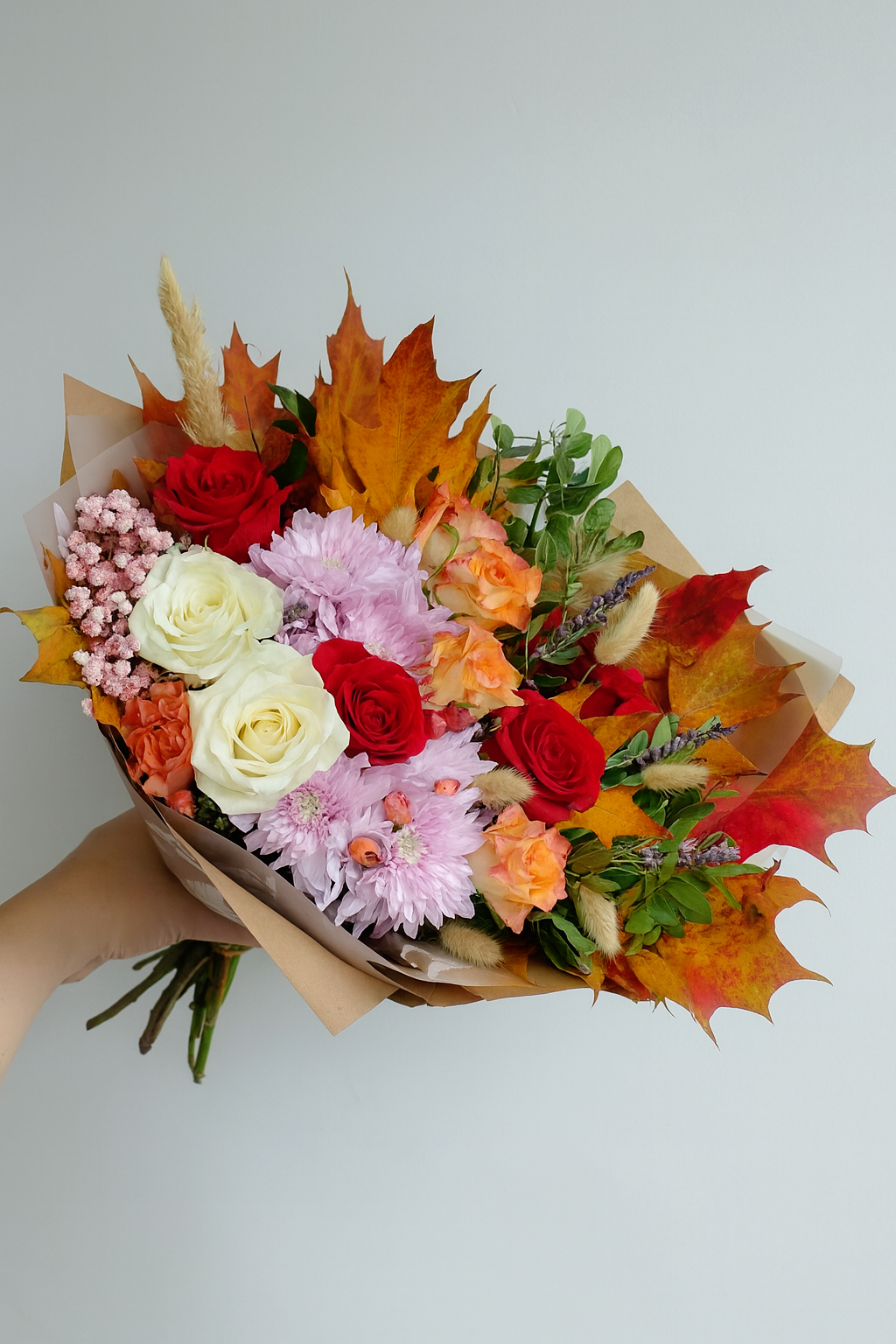 Autumn Seasonal Fresh Hand-tied Bouquet